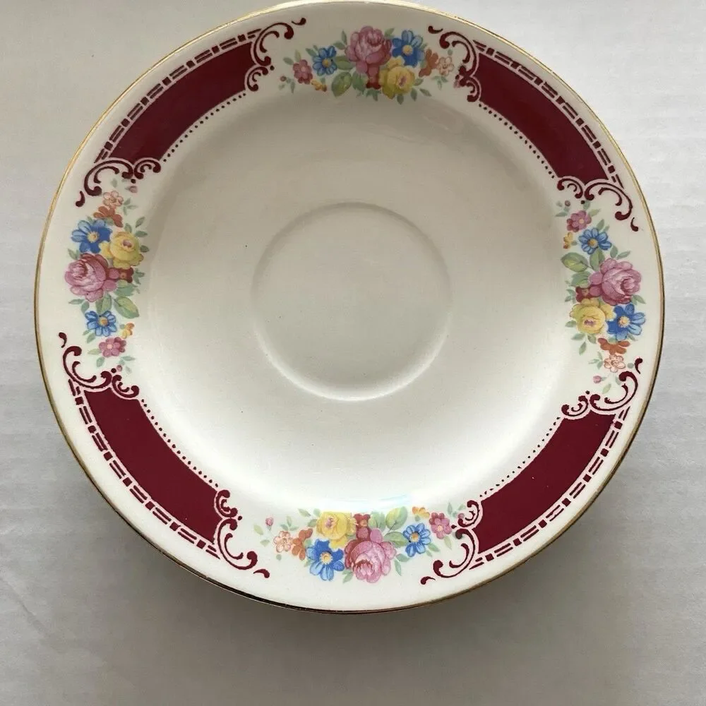 Vintage Homer Laughlin Majestic Brittany Lady Alice 6